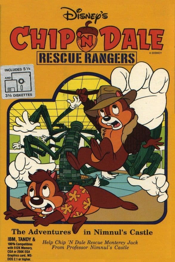 Disney's Chip 'n Dale: Rescue Rangers - The Adventures in Nimnul's Castle Cover