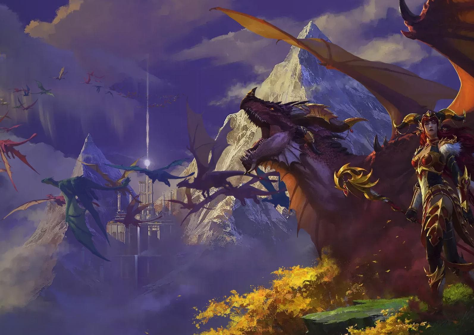 World of Warcraft: Dragonflight Cover