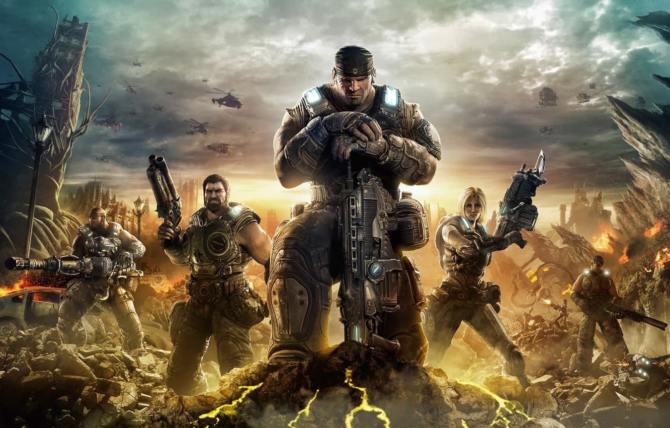 Gears of War 3 Cover