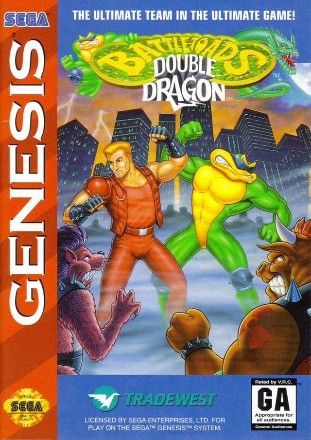 Battletoads & Double Dragon Cover