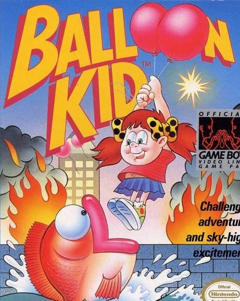Balloon Fight (GameBoy) Cover