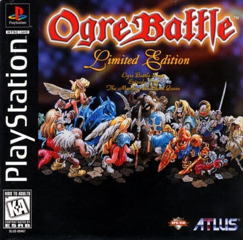 Ogre Battle: The March of the Black Queen Cover