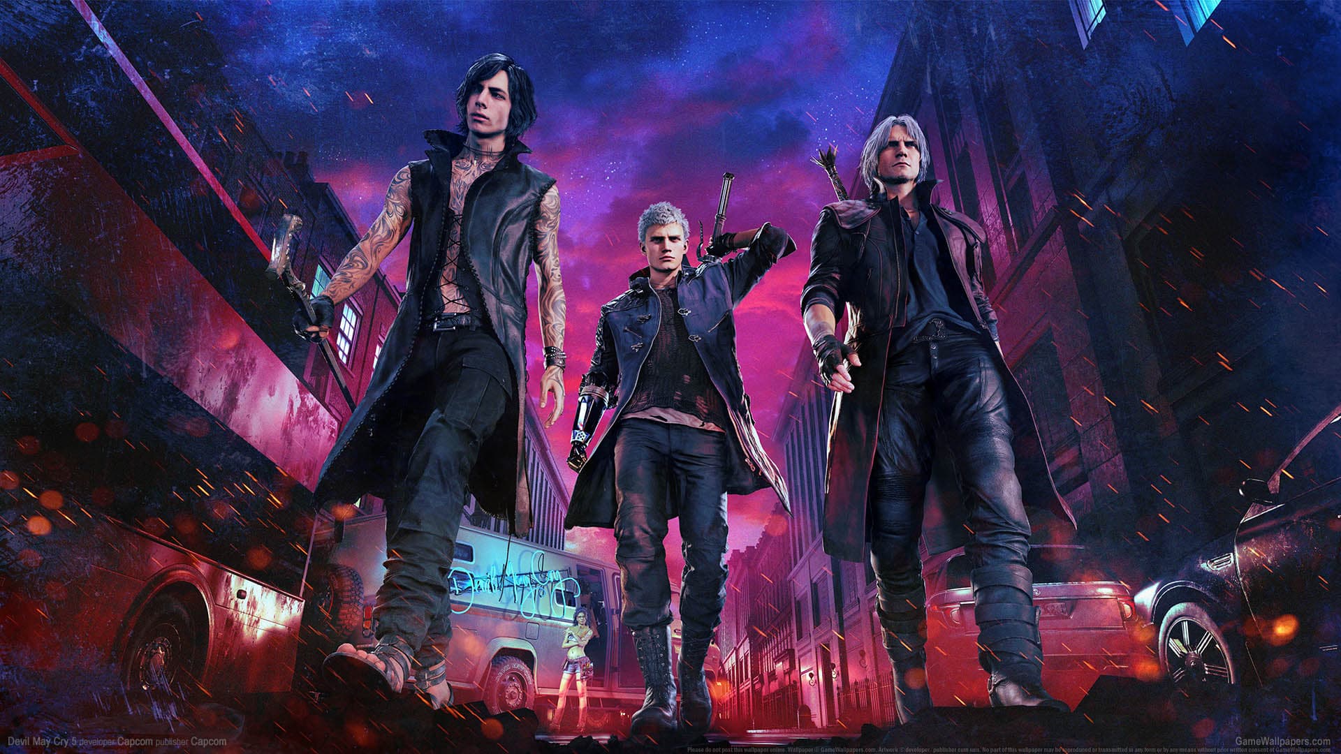 Devil May Cry 5 Cover