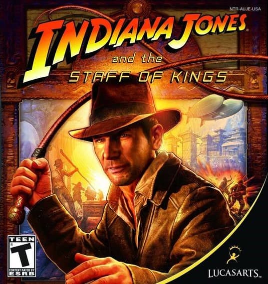 Indiana Jones and the Staff Of Kings Cover