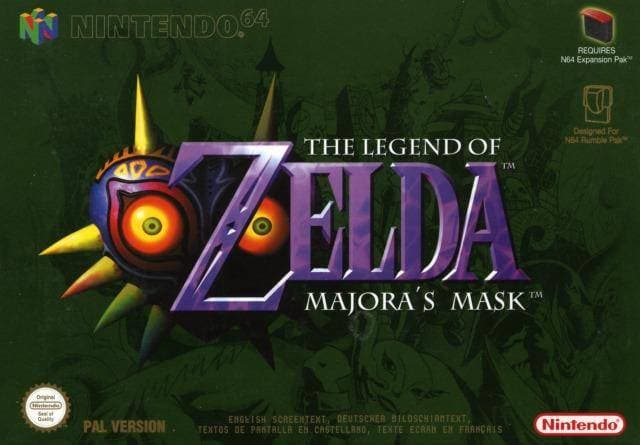 The Legend of Zelda: Majora's Mask Cover