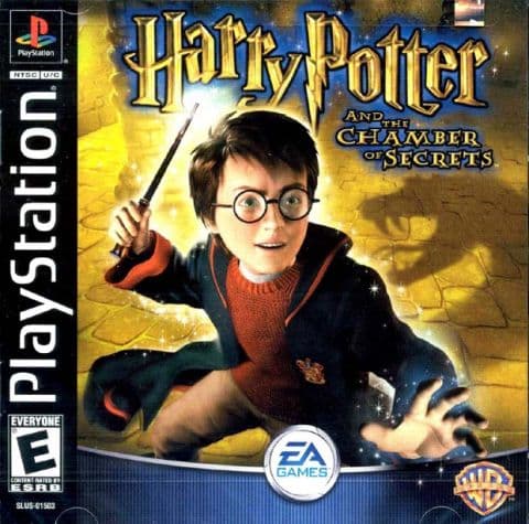 Harry Potter and the Chamber of Secrets (PS1) Cover