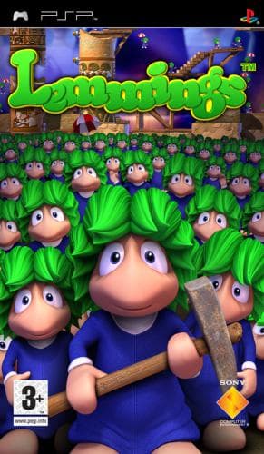 Lemmings (PSP) Cover