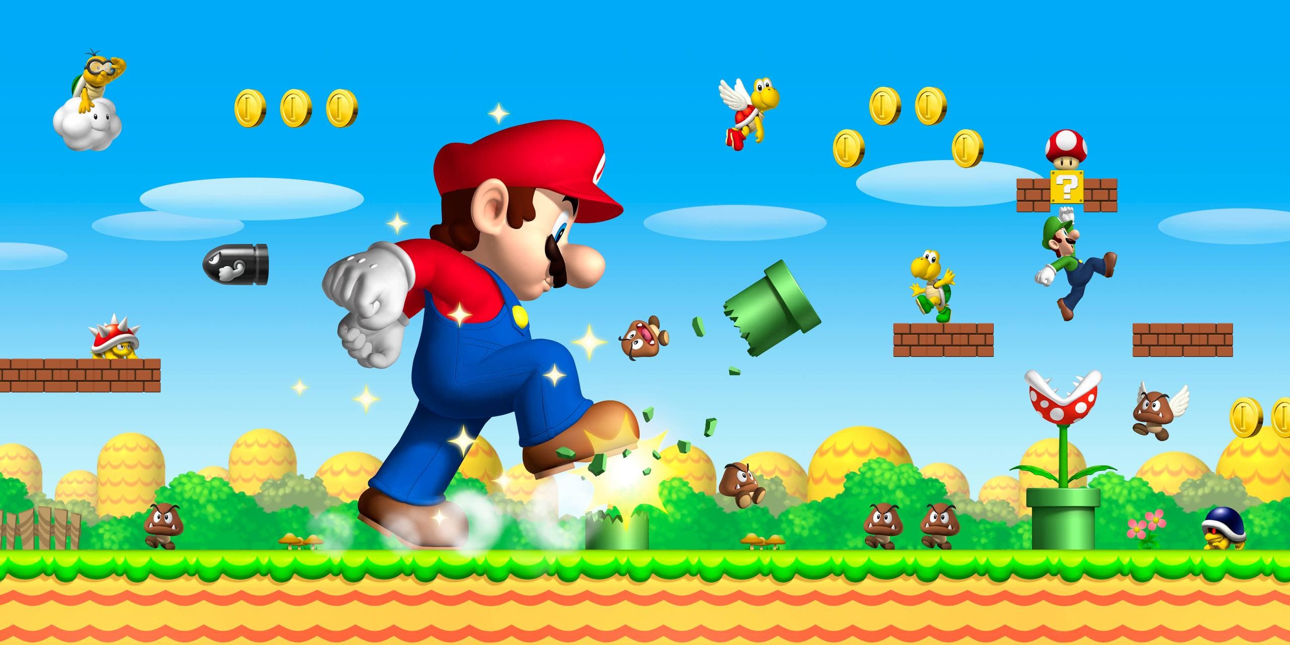 New Super Mario Bros. Cover