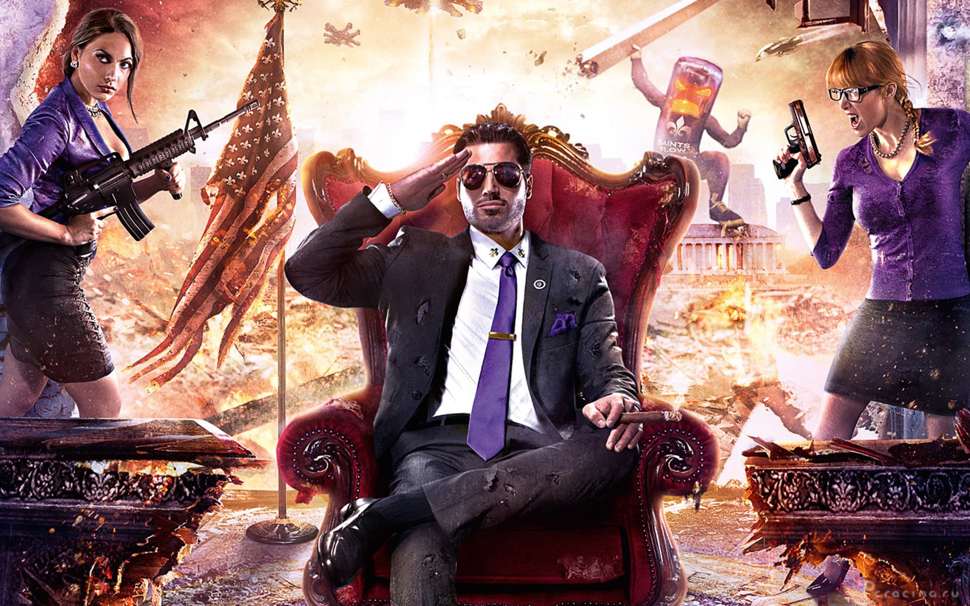 Saints Row IV Cover