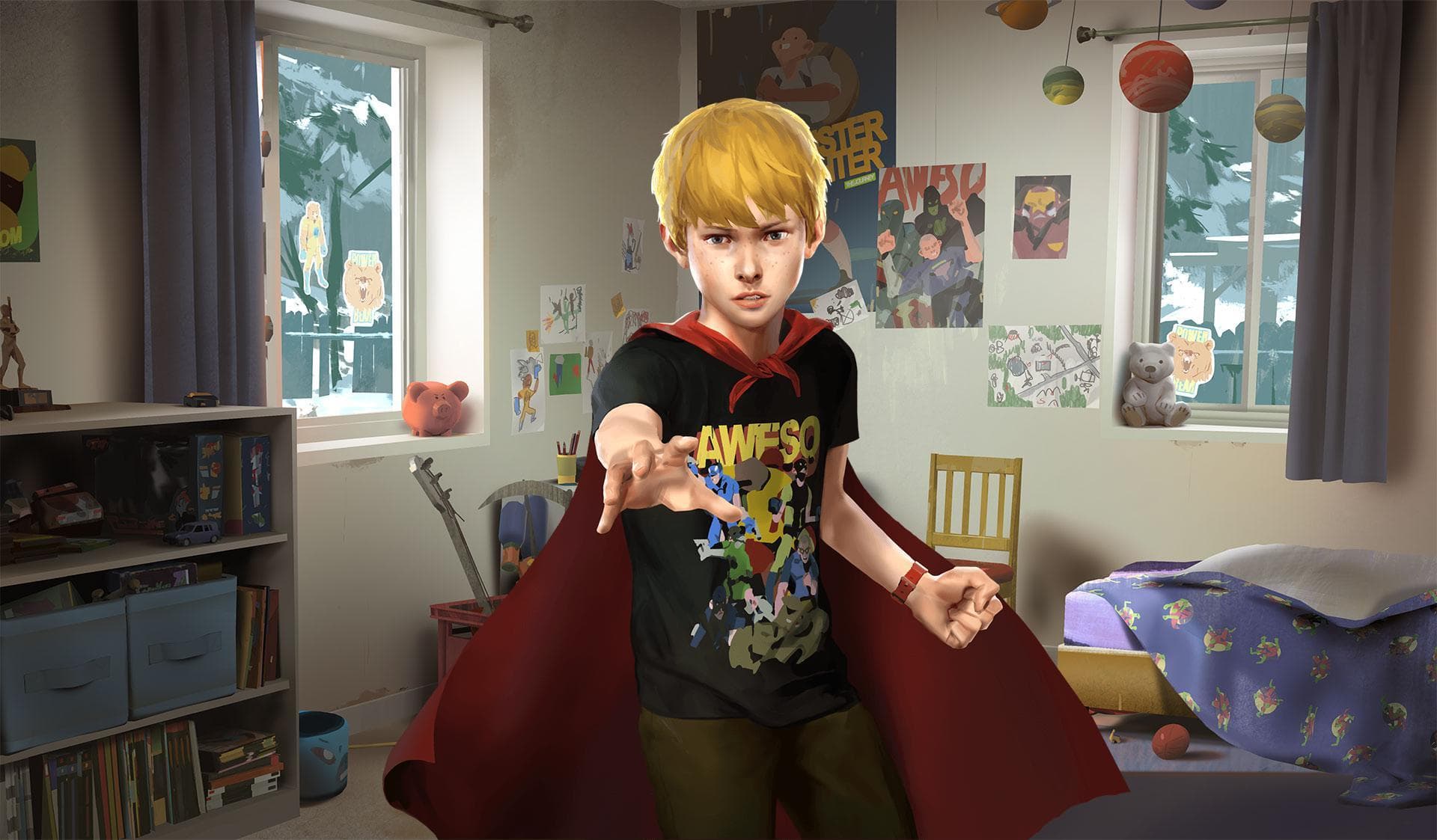 The Awesome Adventures of Captain Spirit Cover