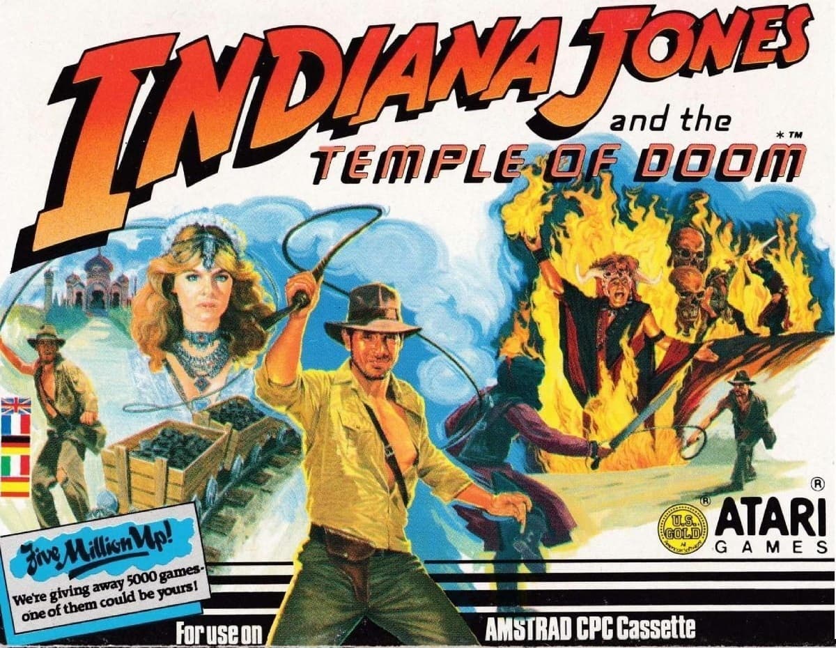 Indiana Jones and the Temple of Doom Cover