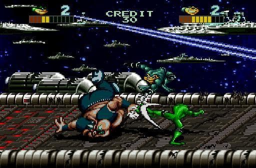 Battletoads Arcade Cover