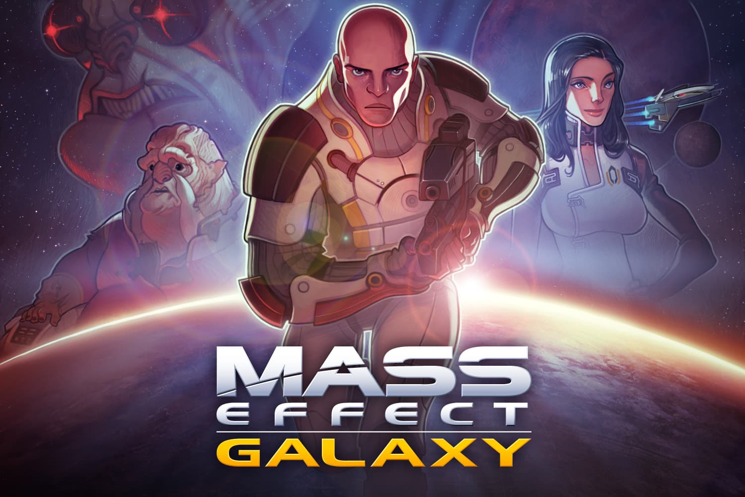 Mass Effect Galaxy Cover