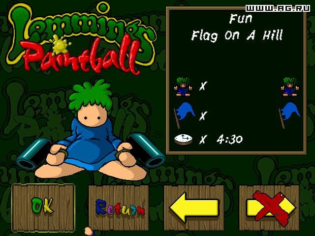 Lemmings Paintball Cover