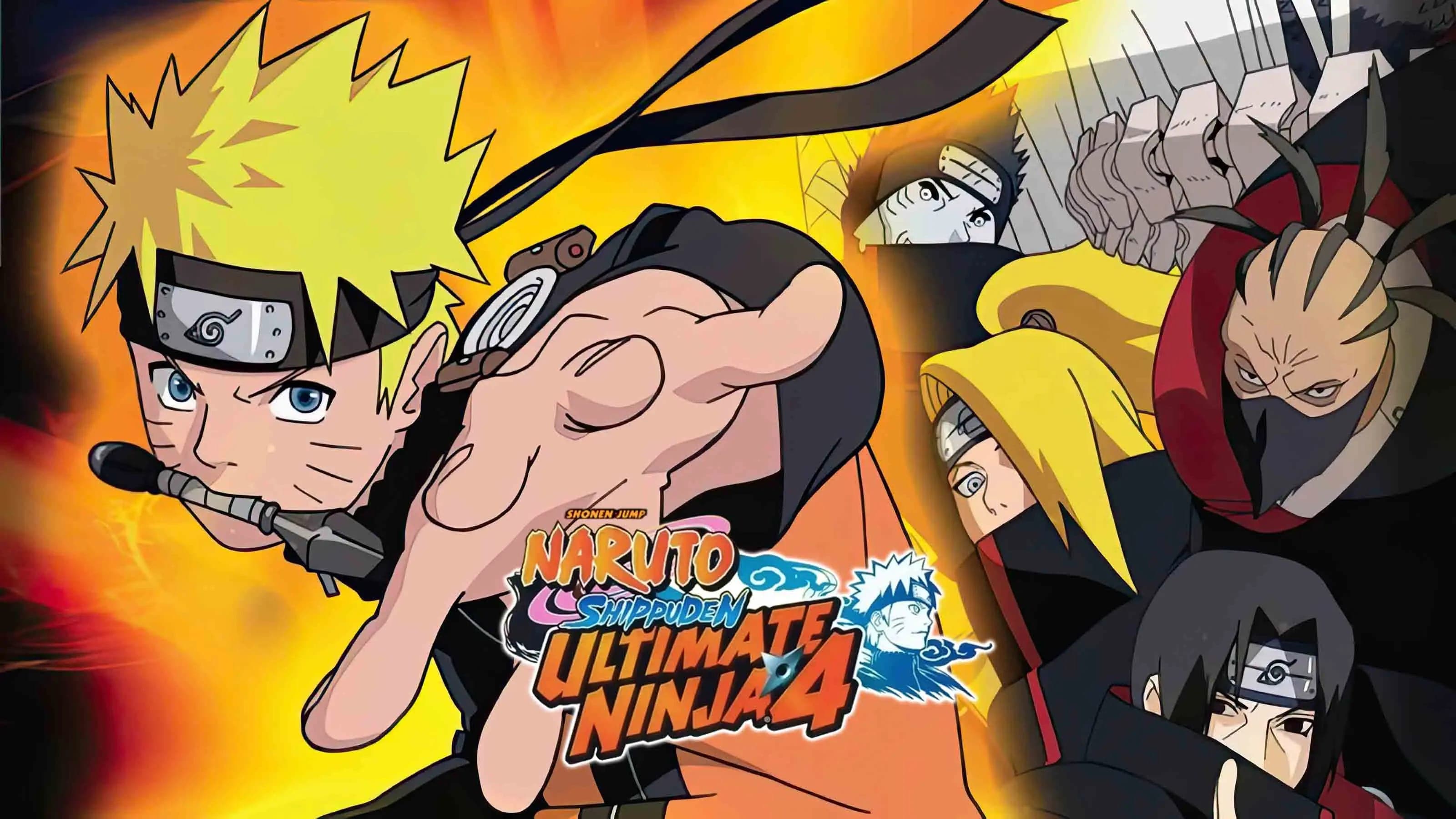 Naruto Shippuden: Ultimate Ninja 4 Cover