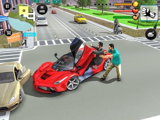 Gangster Theft Crime City Game Cover